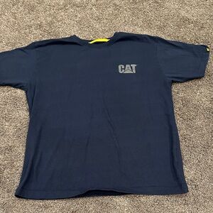 Navy blue CAT t-shirt xl